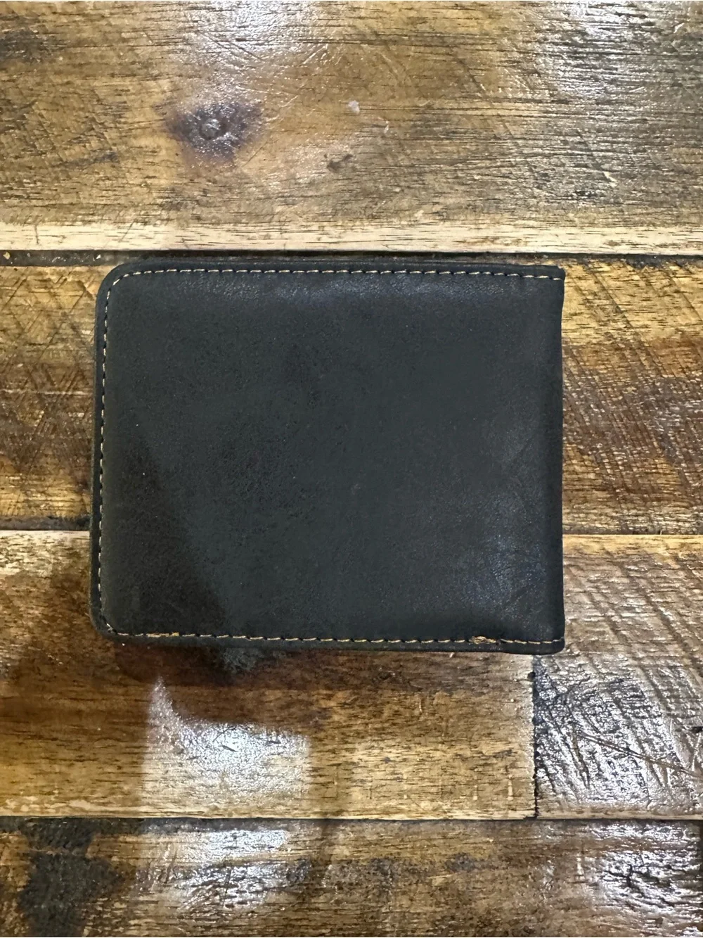 NWT Men’s Western Rodeo Bifold Wallet Longhorn Concho PU Leather Cowboy